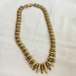 Two Tone Goldtone Necklace